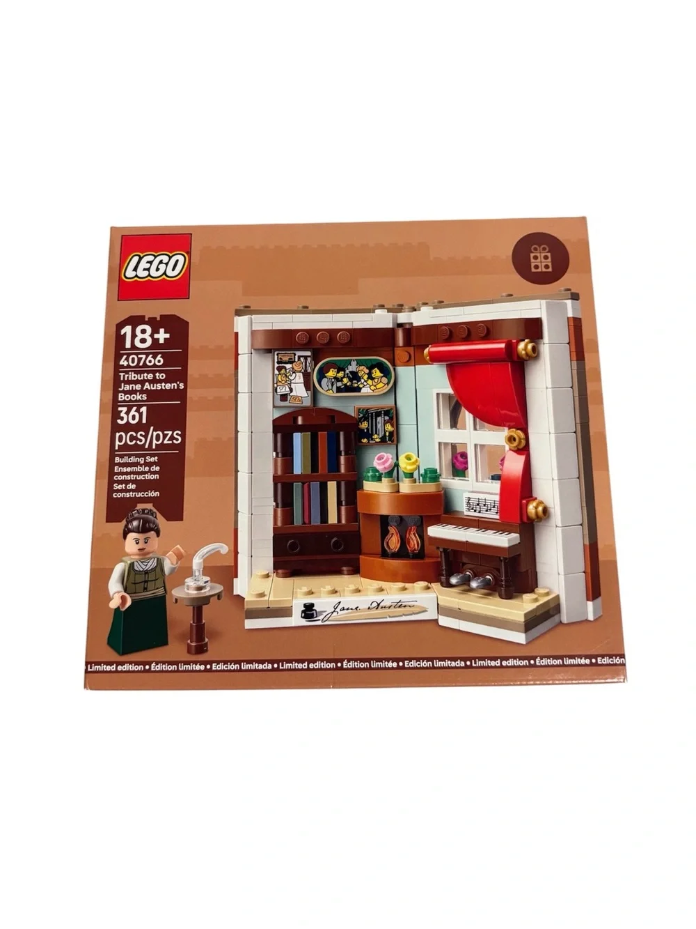 Lego Tribute to Jane Austen’s Books Set (#40766)
